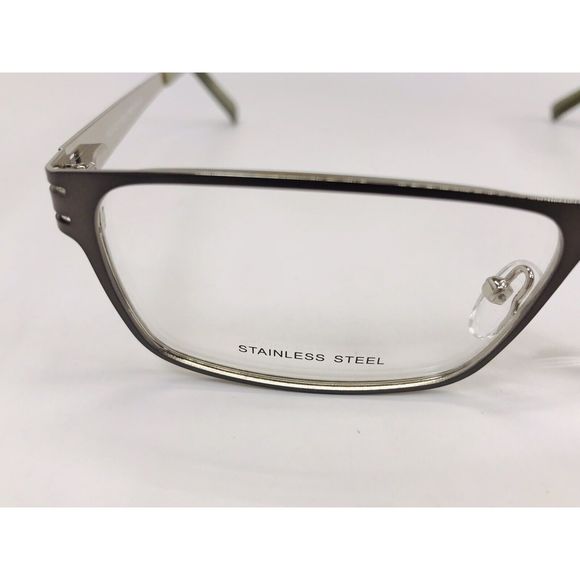 New Wide Guyz Pewter BOSS Eyeglasses 58mm for The Stylish Large Man - Picture 8 of 12